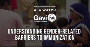 Understanding Gender-related Barriers to Immunization