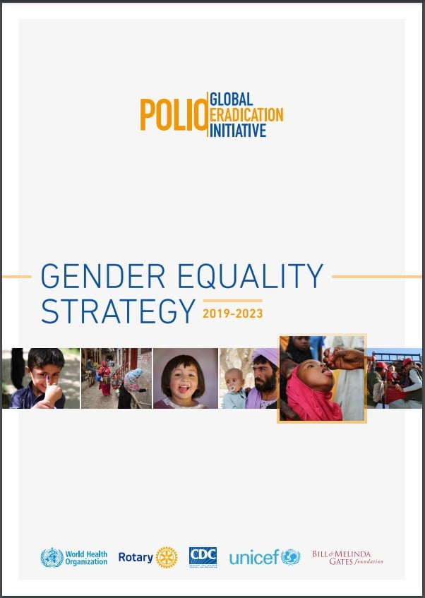 GPEI Gender Equality Strategy cover image