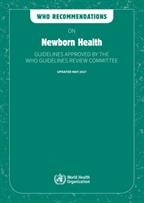 WHO recommendations on newborn health