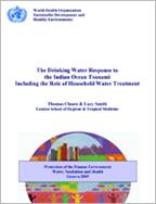 Drinking-water response to the Indian Ocean tsunami publication cover