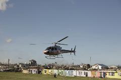 helicopter Typhoon Haiyan 2013